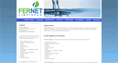 Desktop Screenshot of limpiezasfernet.com